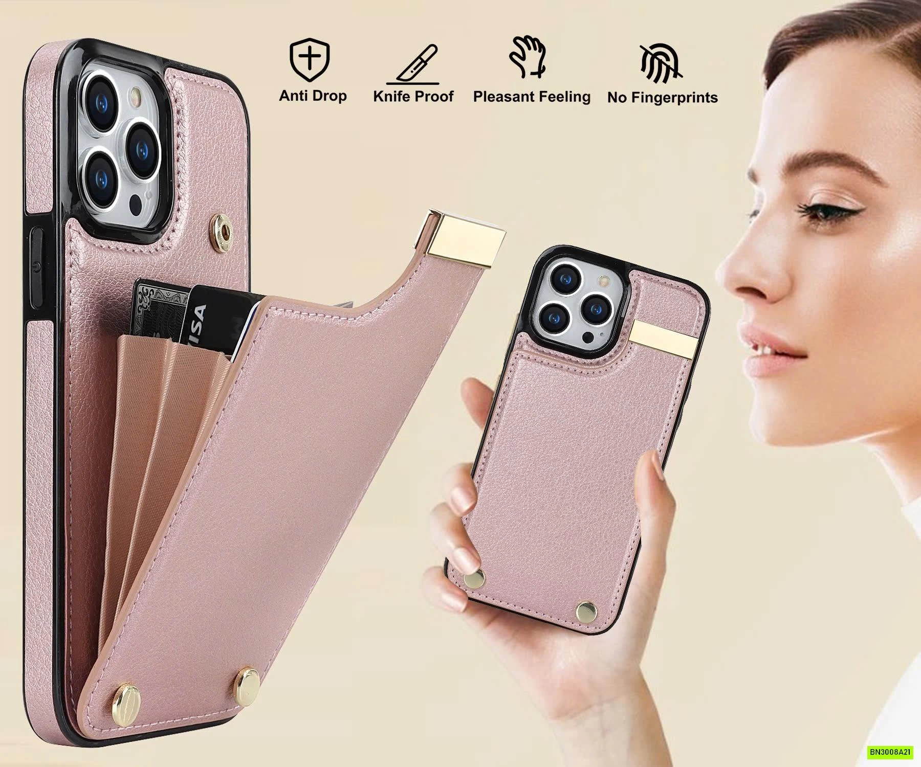 ỐP ĐIỆN THOẠI KÈM KHE VÍ ĐỰNG TIỀN