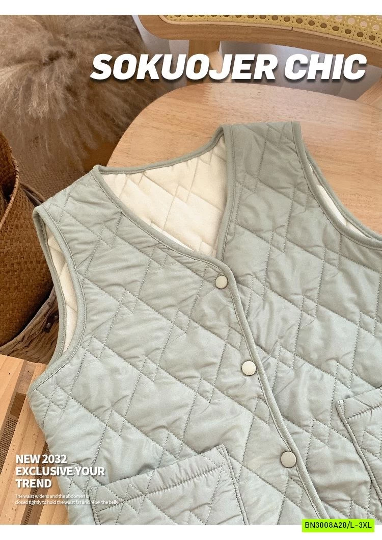 KHOÁC GILE TRẦN TRÁM LÓT LÔNG CỪU