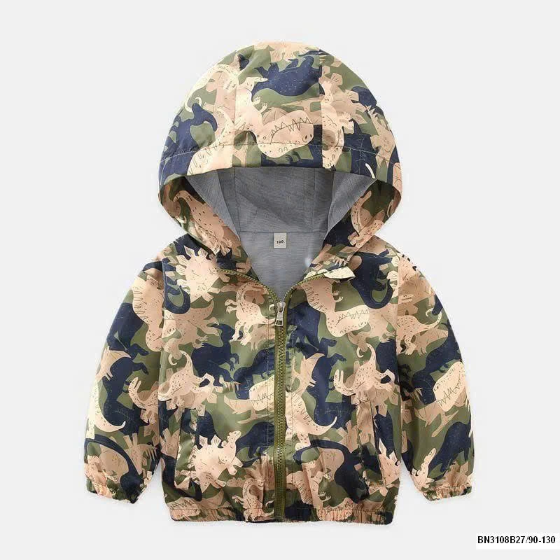 ÁO KHOÁC GIÓ 2 LỚP CHO BÉ