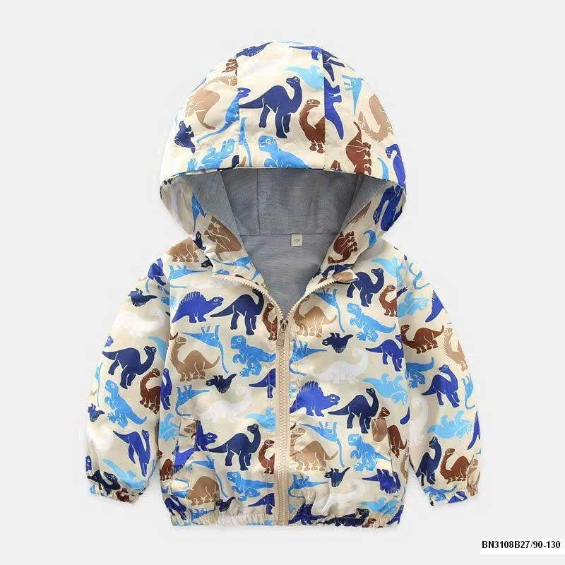 ÁO KHOÁC GIÓ 2 LỚP CHO BÉ