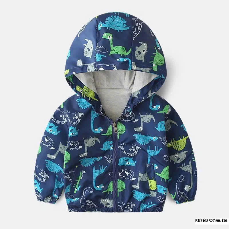 ÁO KHOÁC GIÓ 2 LỚP CHO BÉ