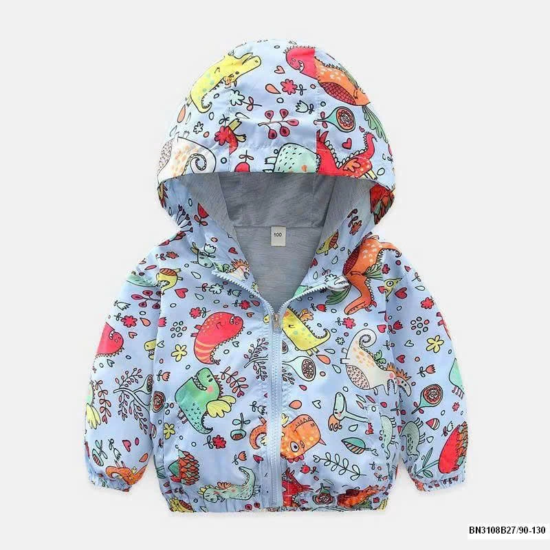 ÁO KHOÁC GIÓ 2 LỚP CHO BÉ