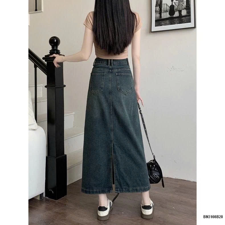 CHÂN VÁY JEAN DÁNG DÀI NỮ