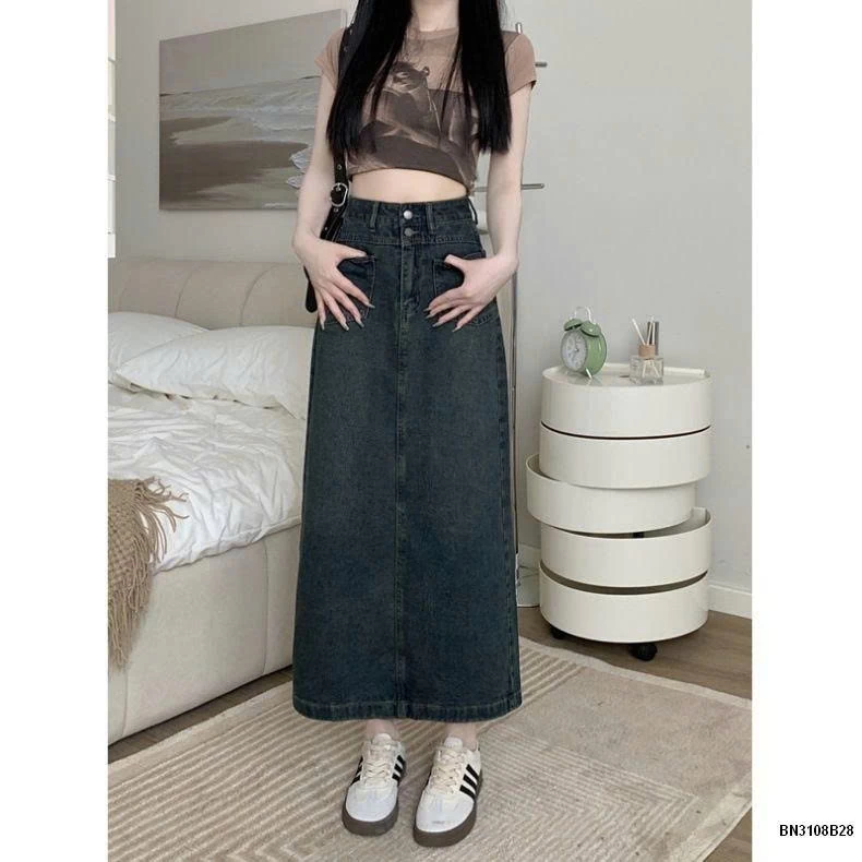 CHÂN VÁY JEAN DÁNG DÀI NỮ