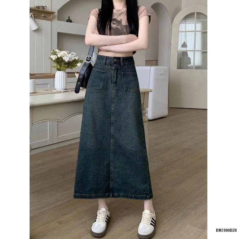 CHÂN VÁY JEAN DÁNG DÀI NỮ