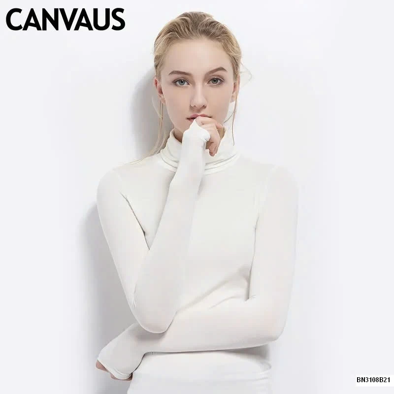 ÁO GIỮ NHIỆT CỔ LỌ CANVAUS