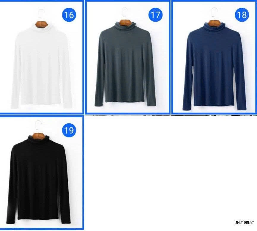 ÁO GIỮ NHIỆT CỔ LỌ CANVAUS