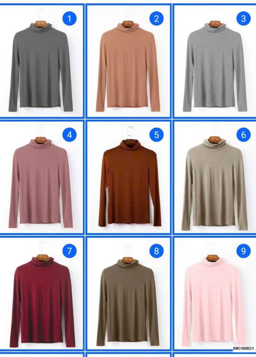 ÁO GIỮ NHIỆT CỔ LỌ CANVAUS