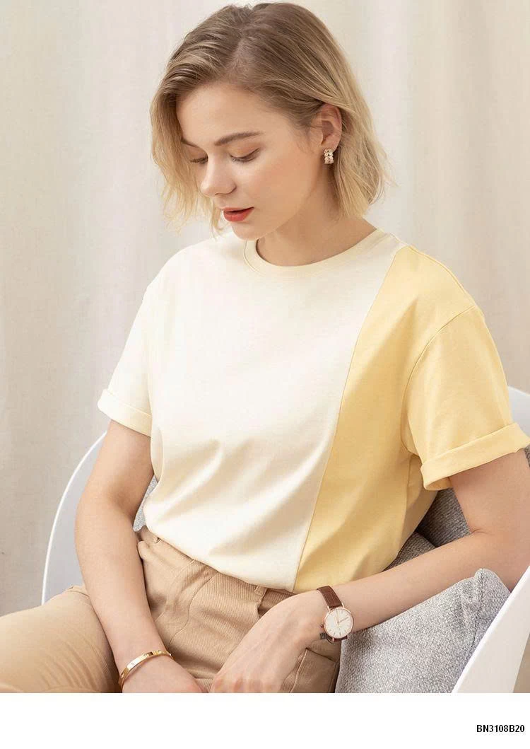 ÁO THUN MIX  2 MÀU CANVAUS