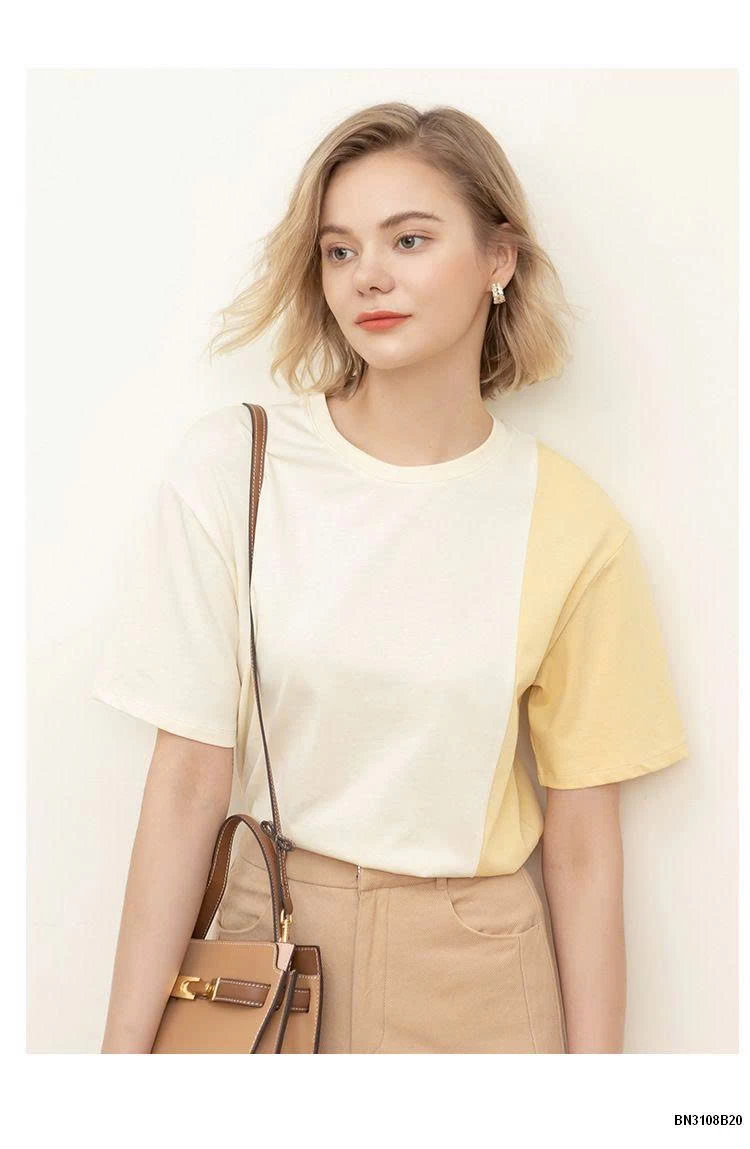 ÁO THUN MIX  2 MÀU CANVAUS