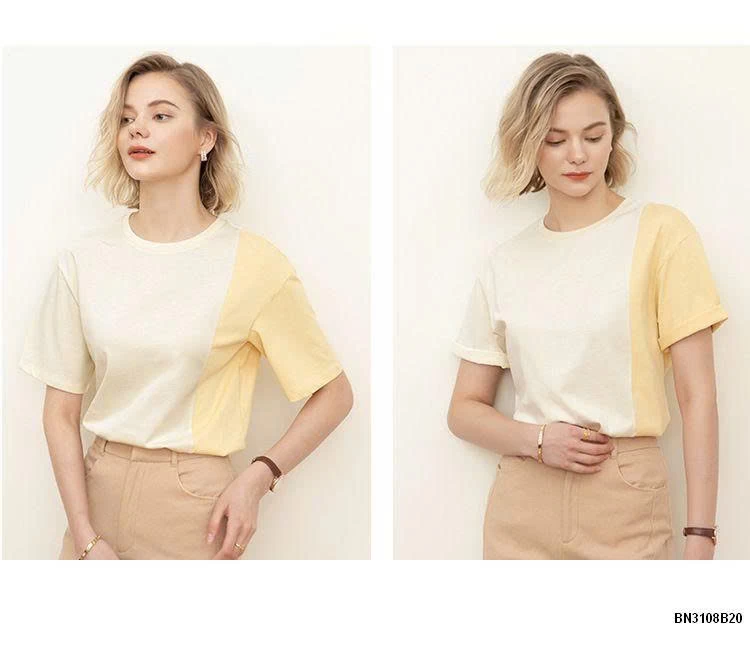 ÁO THUN MIX  2 MÀU CANVAUS