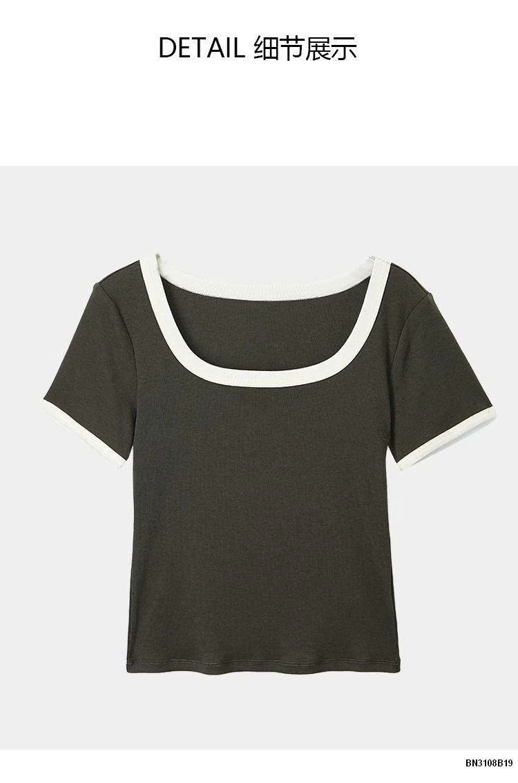 ÁO THUN CỔ RỘNG CANVAUS