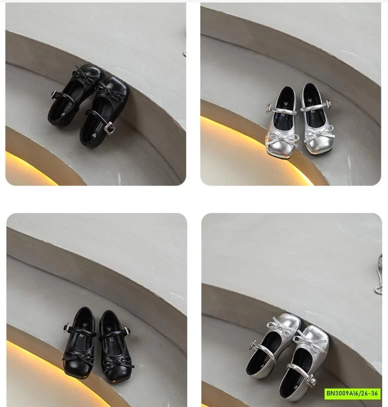 GIÀY BÚP BÊ GẮN NƠ TAG QUAI ĐÁ