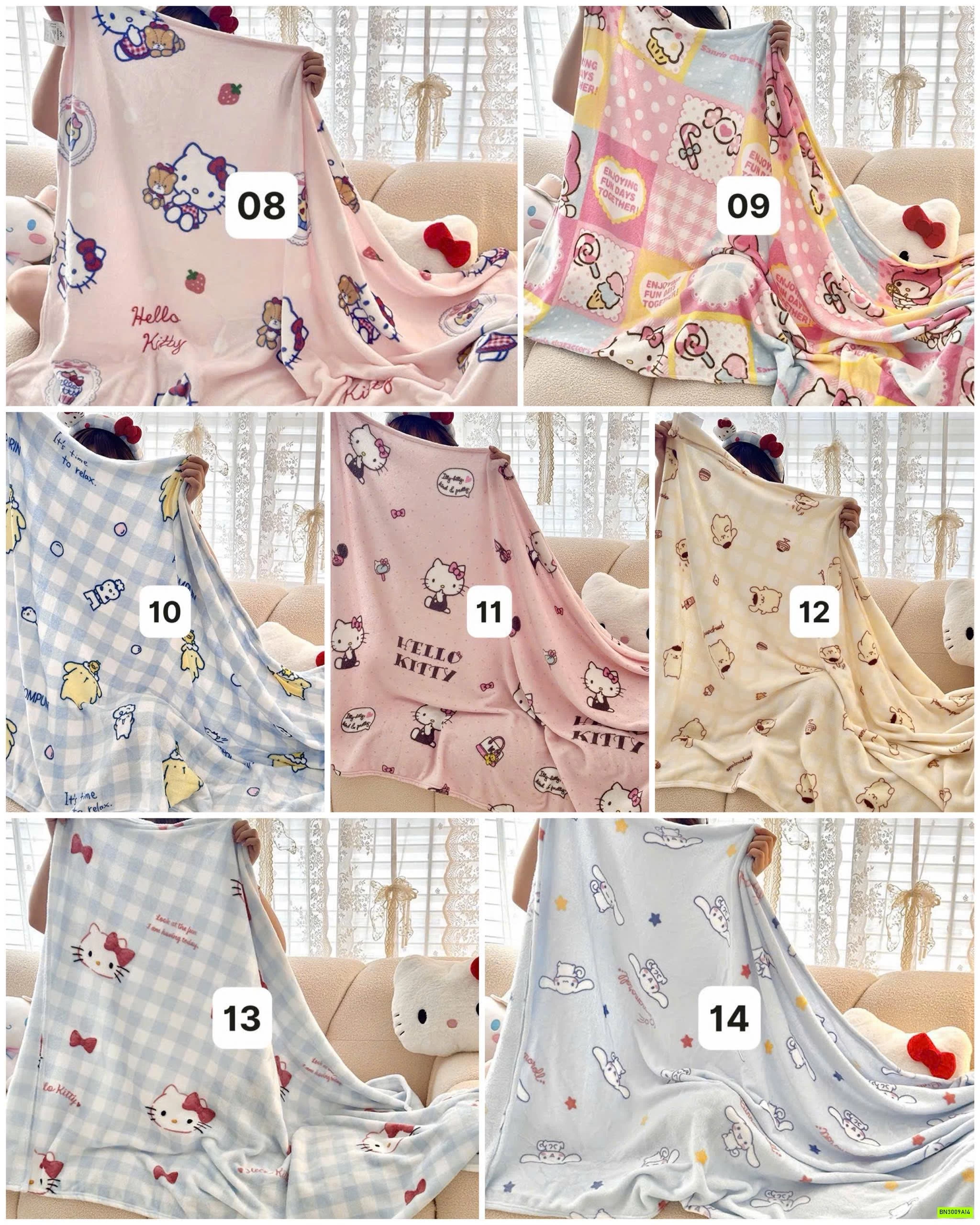 CHĂN BĂNG LÔNG DỄ THƯƠNG