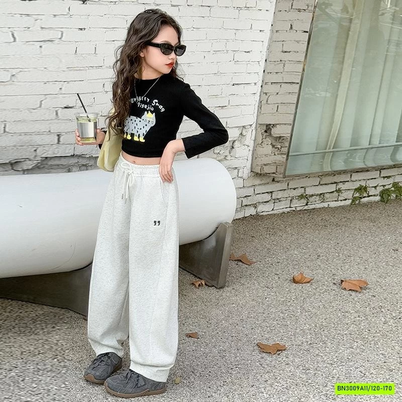 CROPTOP MÈO MIX BAGGY COTTON SZ ĐẠI