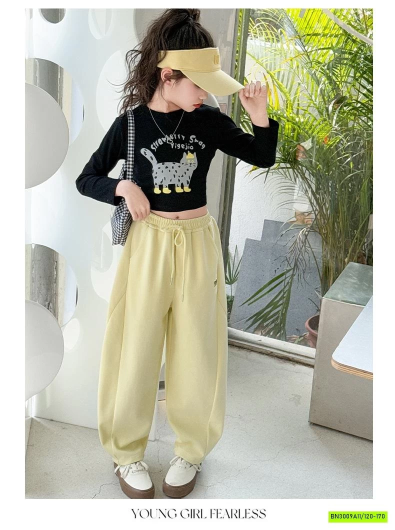 CROPTOP MÈO MIX BAGGY COTTON SZ ĐẠI