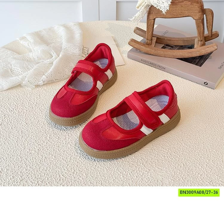 SLIP ON THỂ THAO QUAI DÁN 2 SỌC