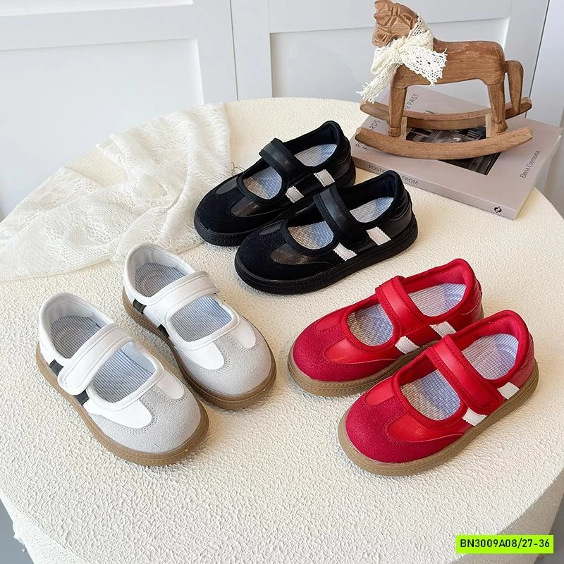 SLIP ON THỂ THAO QUAI DÁN 2 SỌC