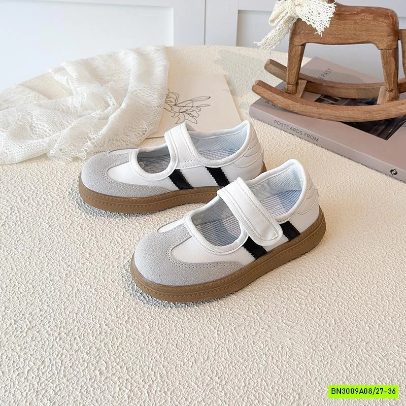 SLIP ON THỂ THAO QUAI DÁN 2 SỌC