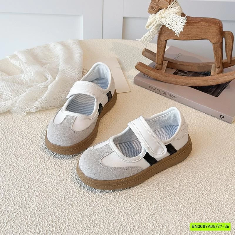 SLIP ON THỂ THAO QUAI DÁN 2 SỌC