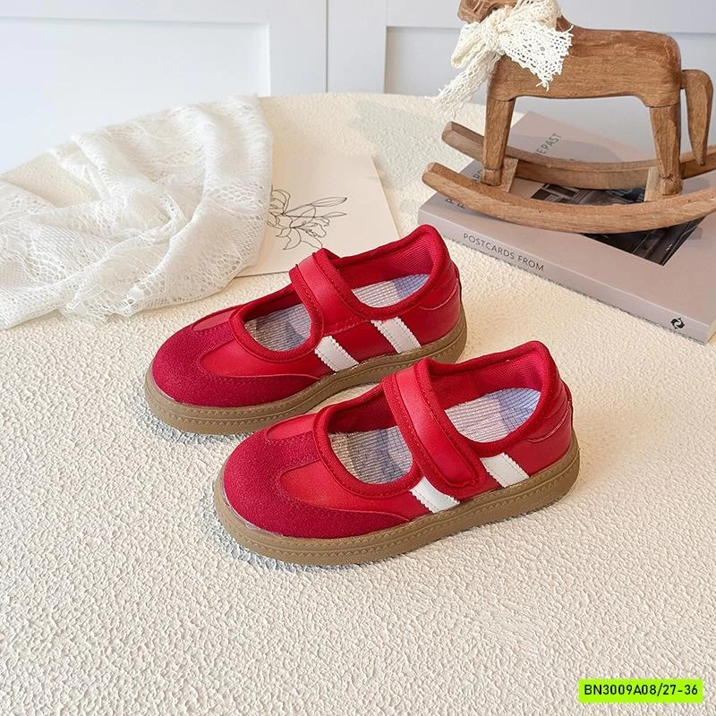 SLIP ON THỂ THAO QUAI DÁN 2 SỌC