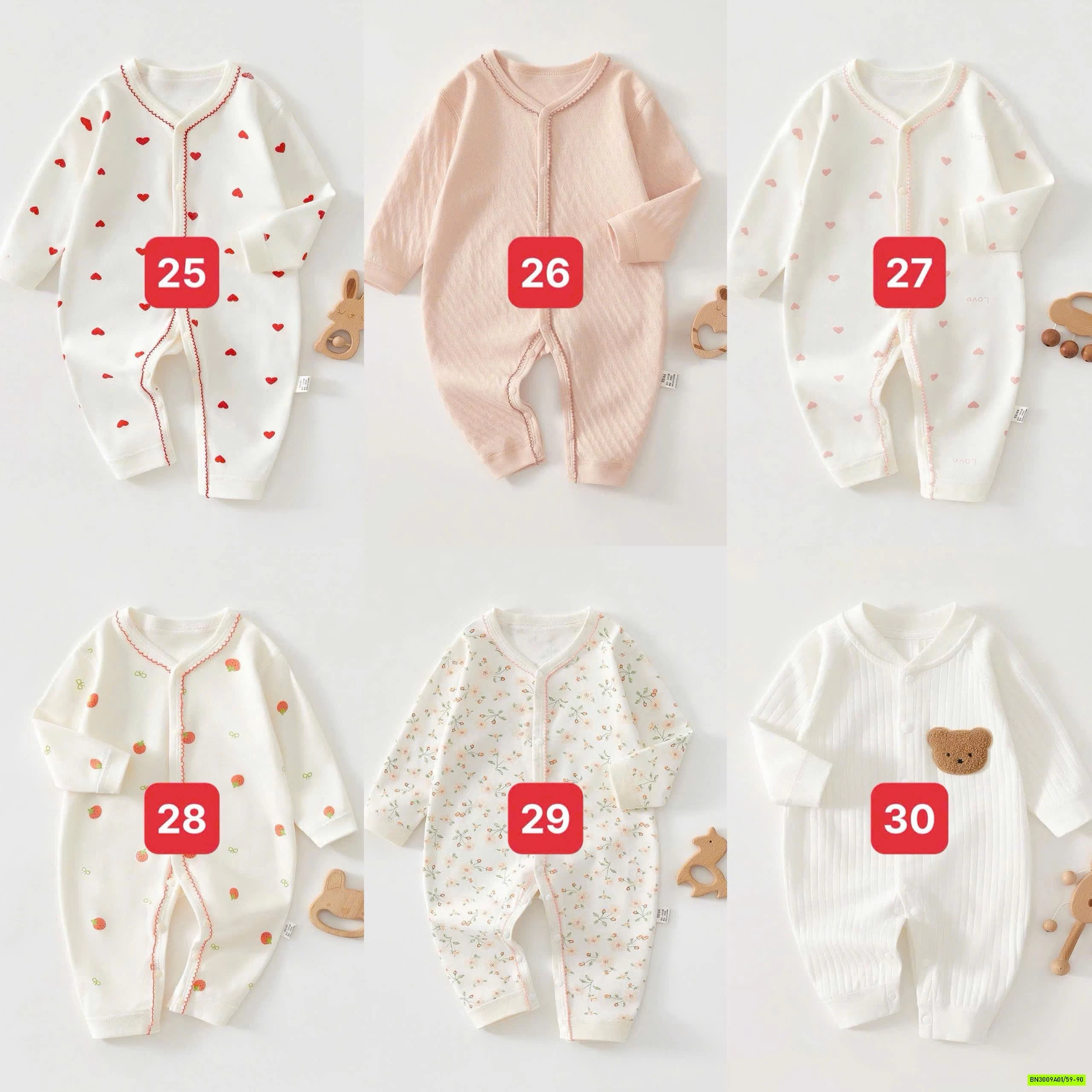 BODY COTTON MỀM ÊM CHO BÉ