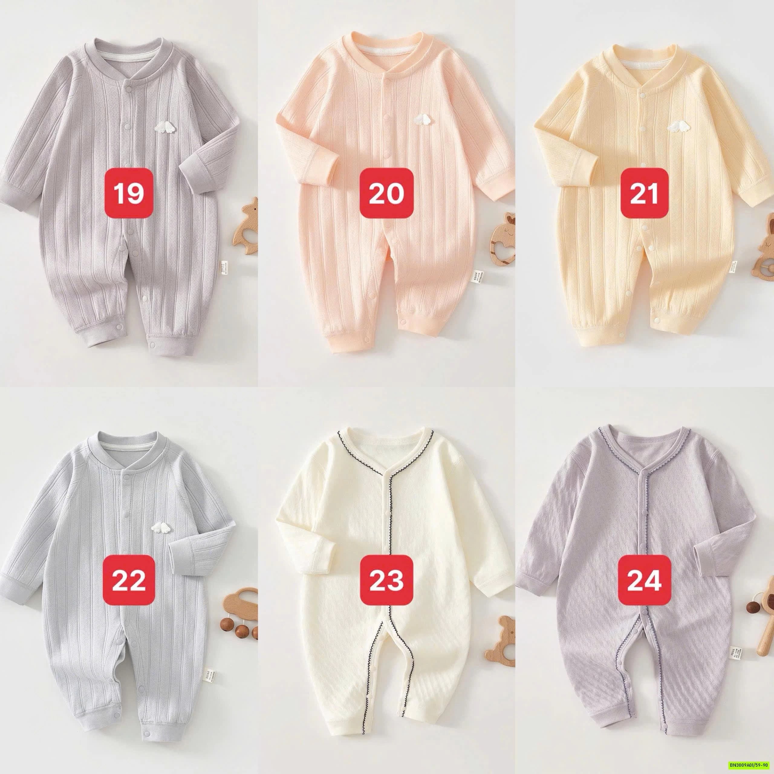 BODY COTTON MỀM ÊM CHO BÉ