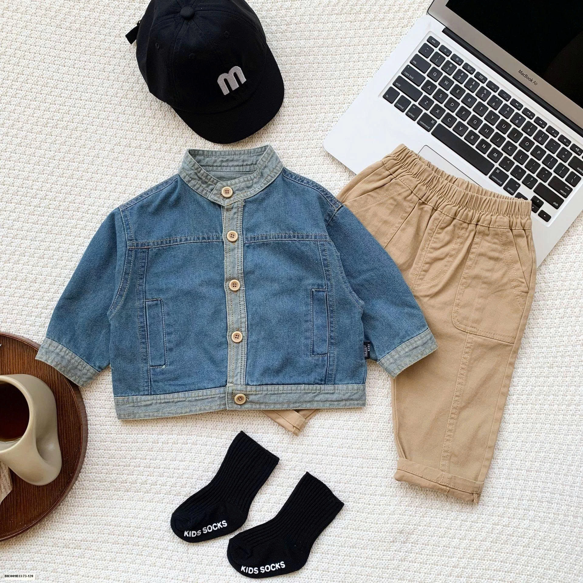 SÉT ÁO JEAN VINTAGE MIX QUẦN KAKI