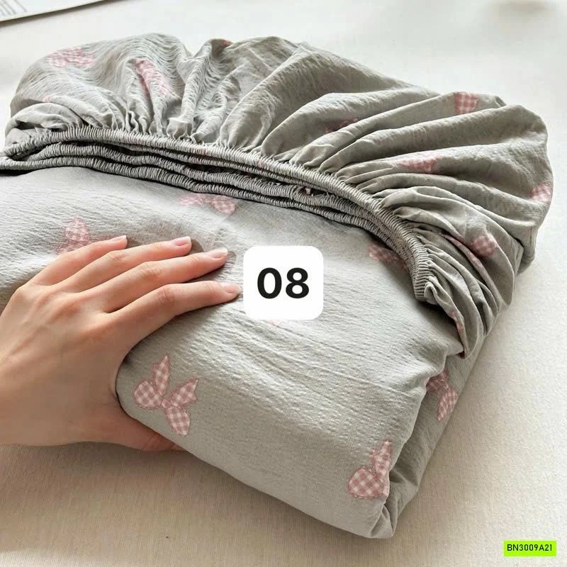 GA GIƯỜNG COTTON HỌA TIẾT XINH XẮN