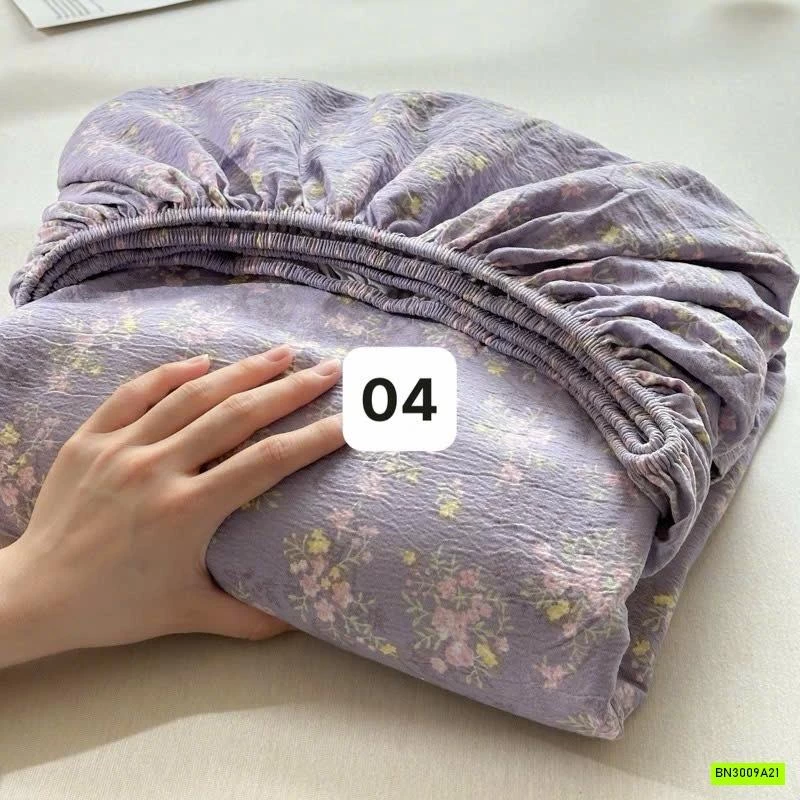 GA GIƯỜNG COTTON HỌA TIẾT XINH XẮN