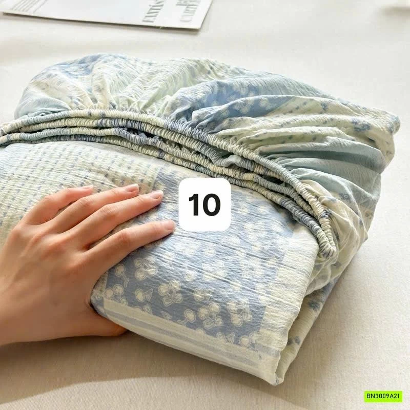 GA GIƯỜNG COTTON HỌA TIẾT XINH XẮN