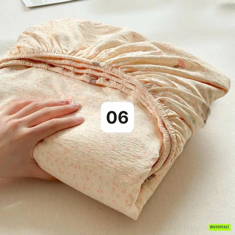 GA GIƯỜNG COTTON HỌA TIẾT XINH XẮN