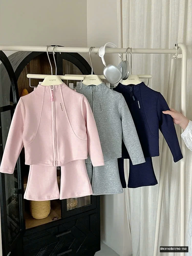 BỘ NỈ TRƠN QUẦN LOE BÉ GÁI