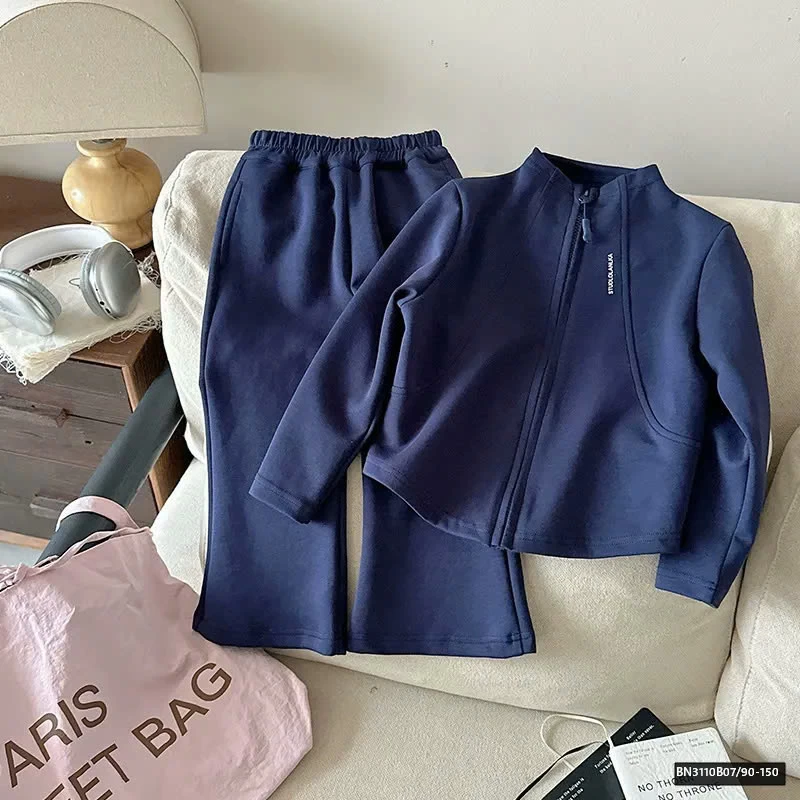 BỘ NỈ TRƠN QUẦN LOE BÉ GÁI