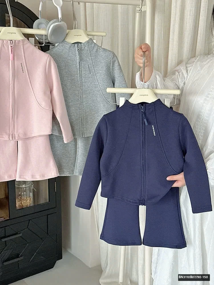 BỘ NỈ TRƠN QUẦN LOE BÉ GÁI