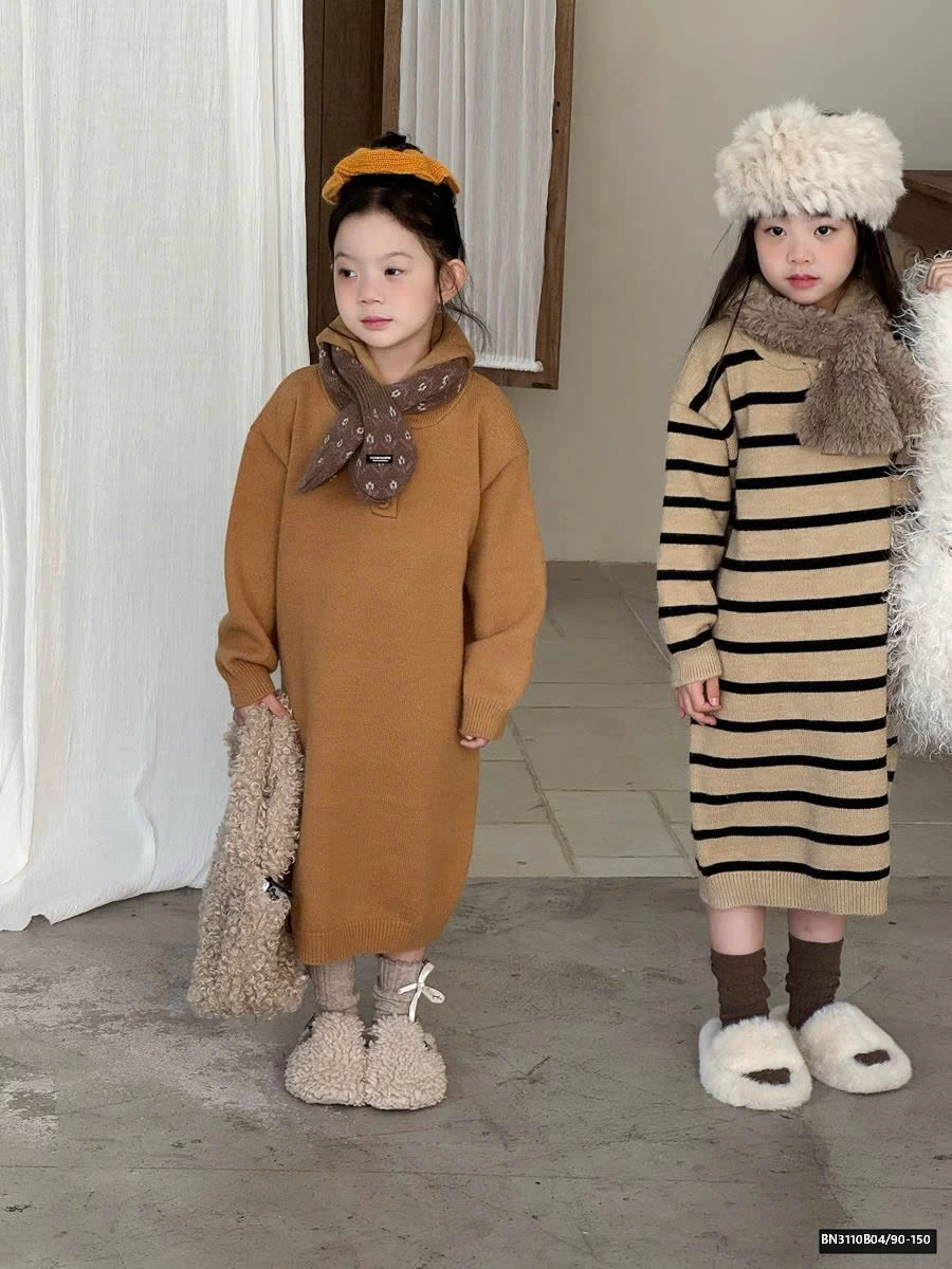 VÁY LEN DÁNG SUÔNG CÓ MŨ