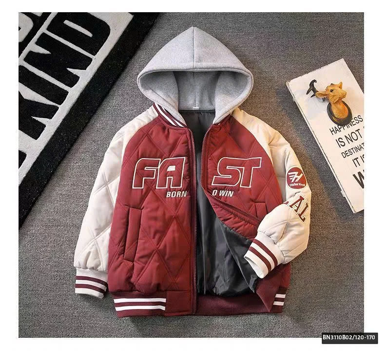 ÁO KHOÁC BOMBER SIZE ĐẠI BÉ TRAI