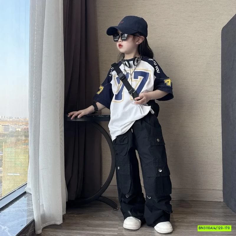 ÁO SỐ 77 MIX QUẦN TÚI HỘP CÁ TÍNH