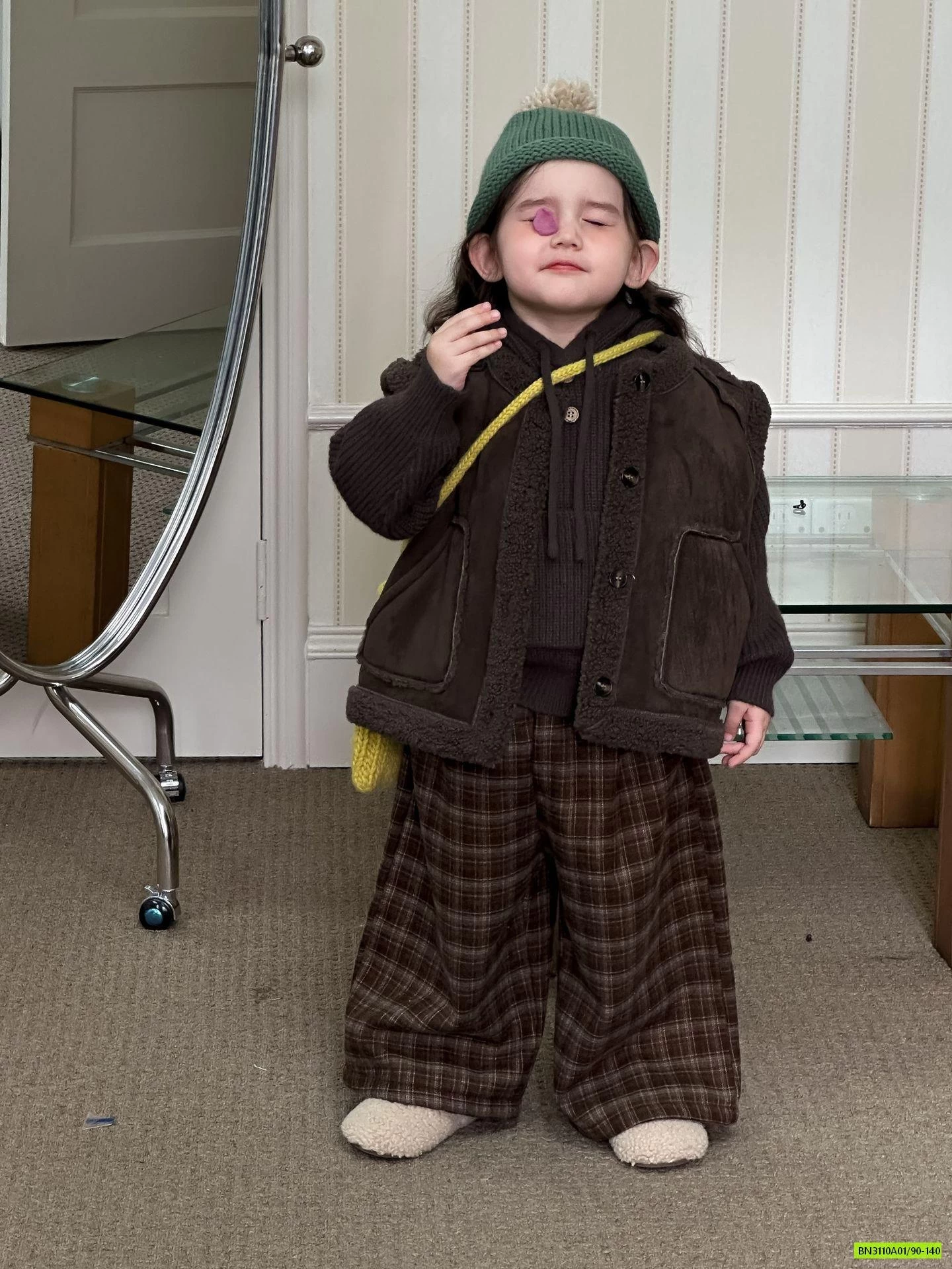 KHOÁC GILE LÔNG CỪU VINTAGE