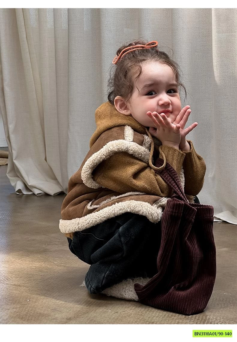 KHOÁC GILE LÔNG CỪU VINTAGE