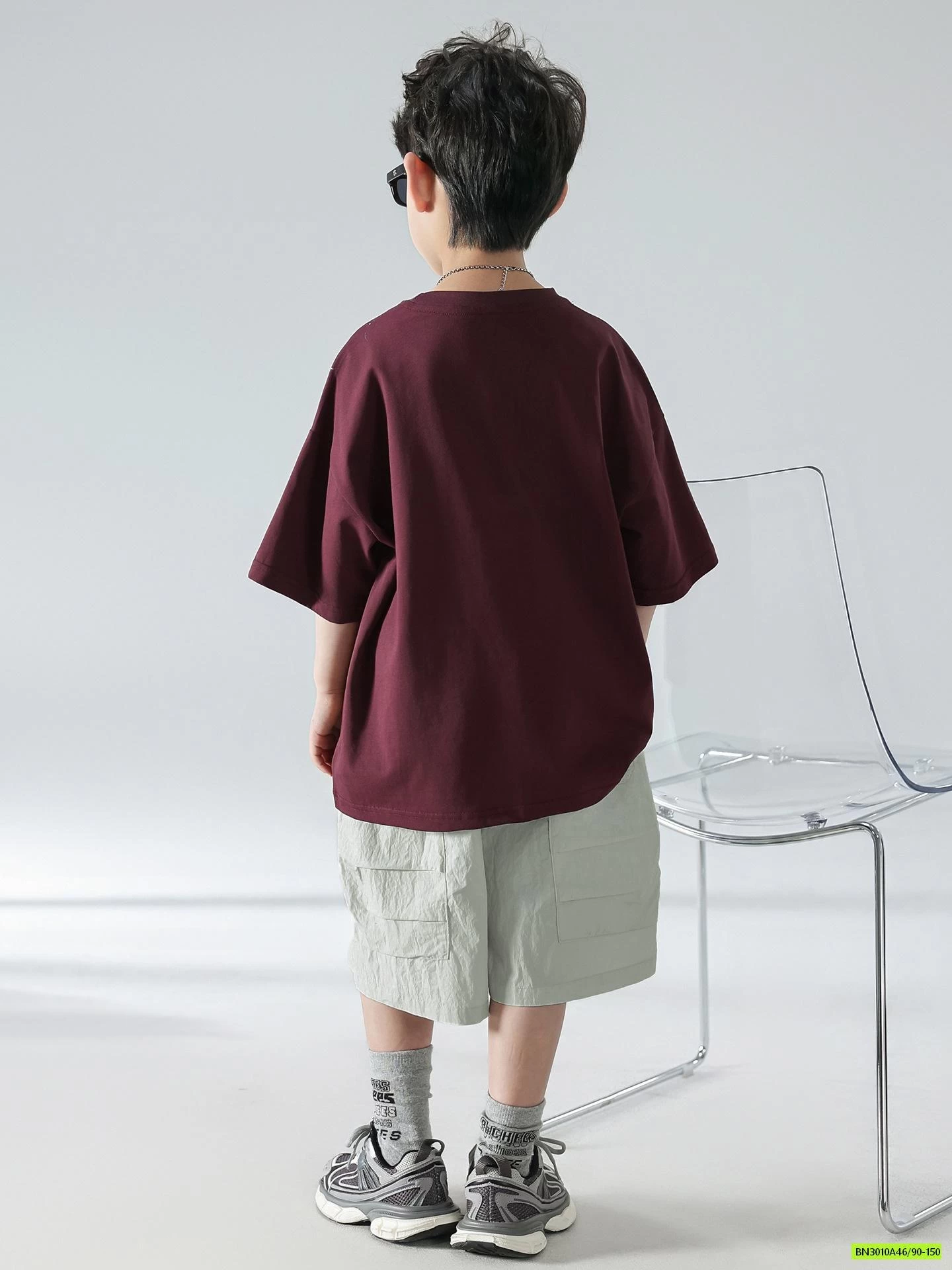 ÁO THUN ĐỎ TÍM MIX SHORT GIÓ