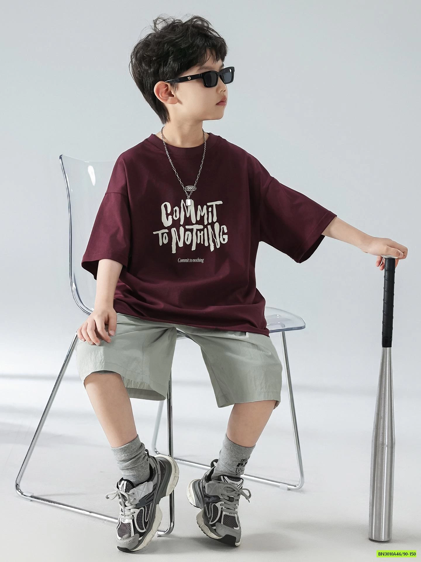 ÁO THUN ĐỎ TÍM MIX SHORT GIÓ