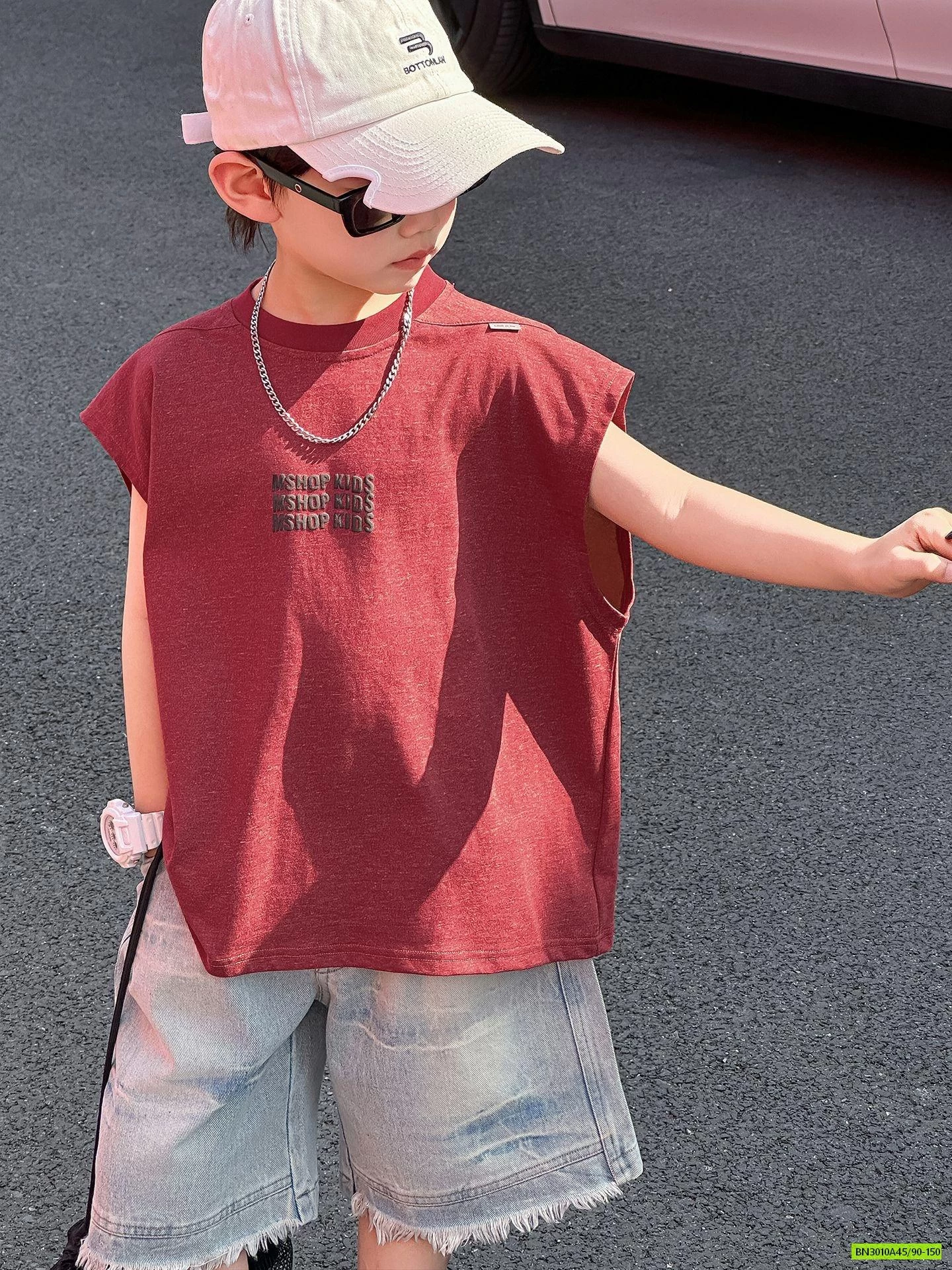 TANKTOP IN CHỮ NỔI