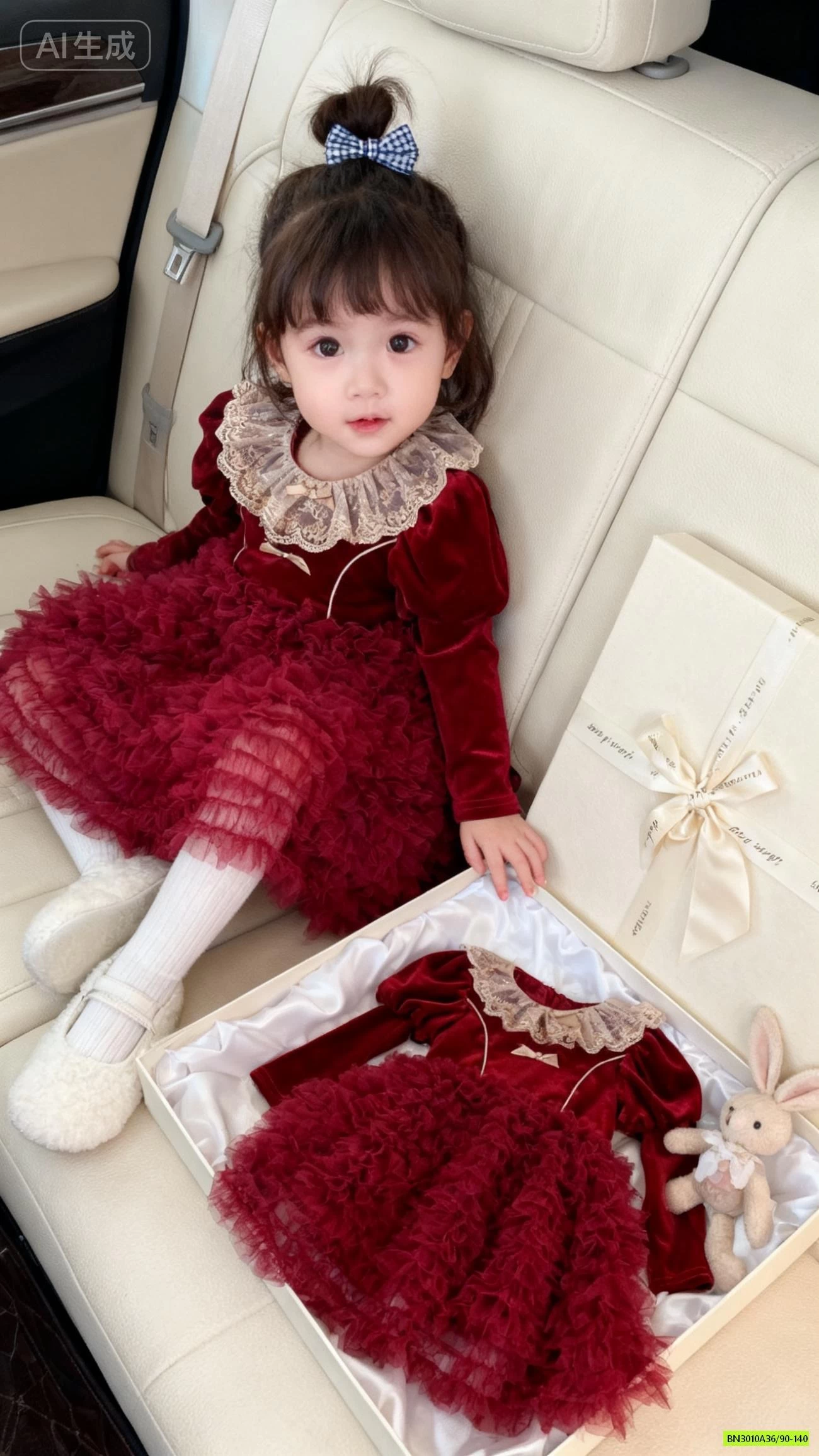 ĐẦM NHUNG CÔNG CHÚA CHÂN TUTU BLUETOWN