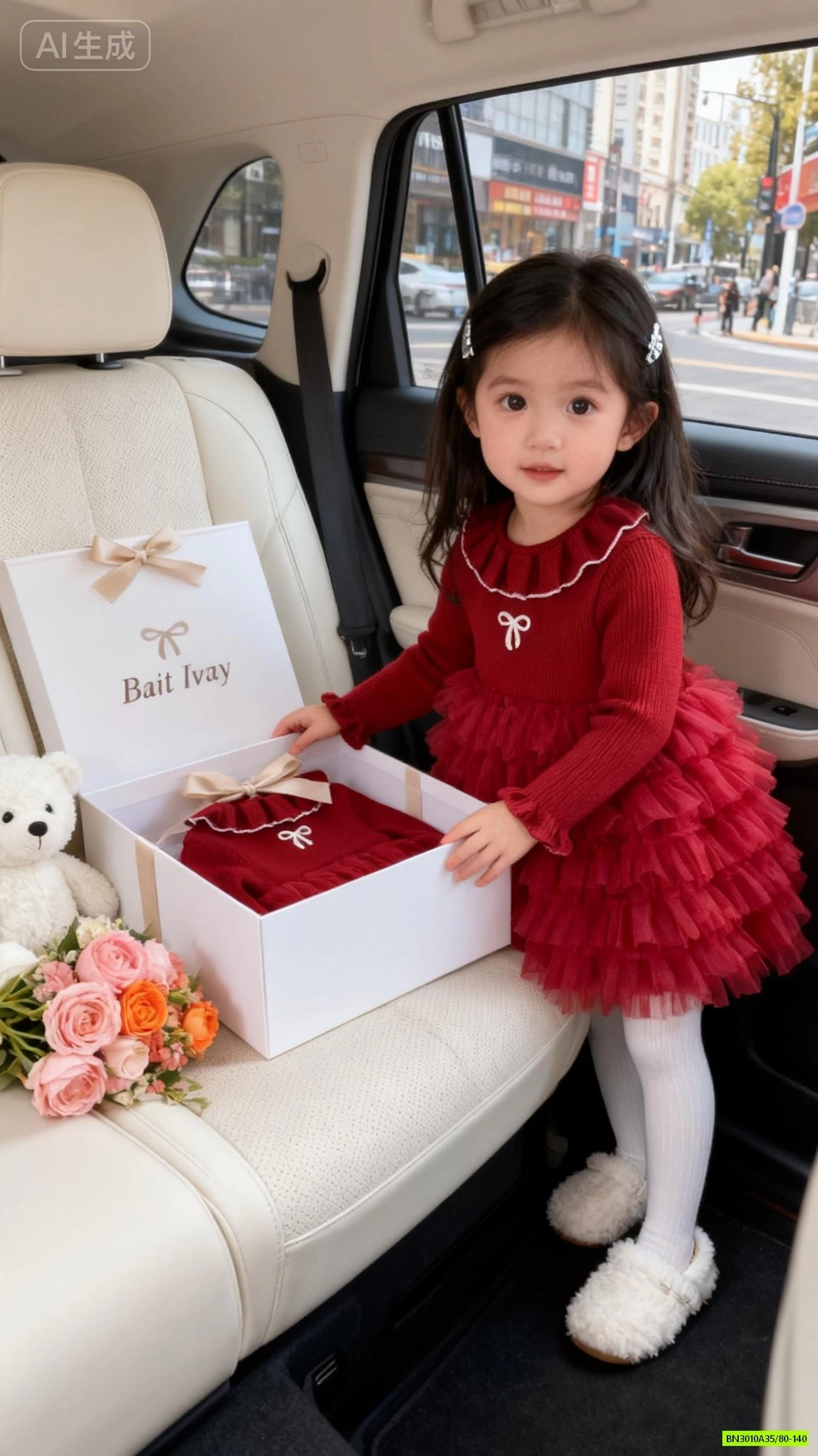 ĐẦM LEN TUTU ĐỎ CHERRYCOCO