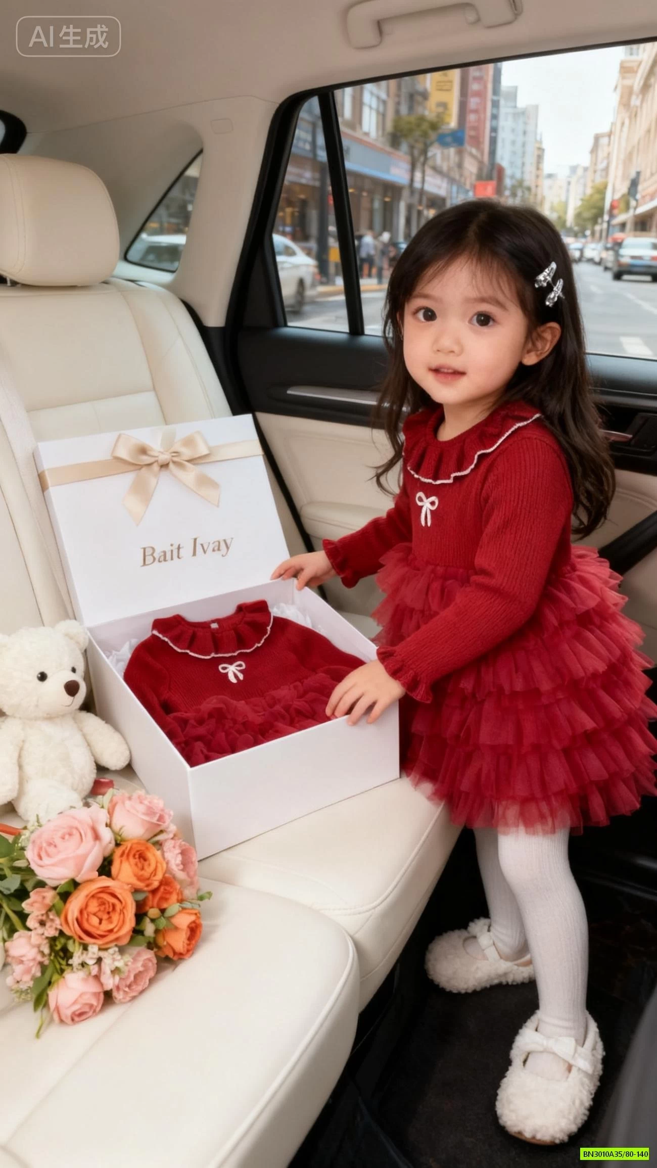 ĐẦM LEN TUTU ĐỎ CHERRYCOCO