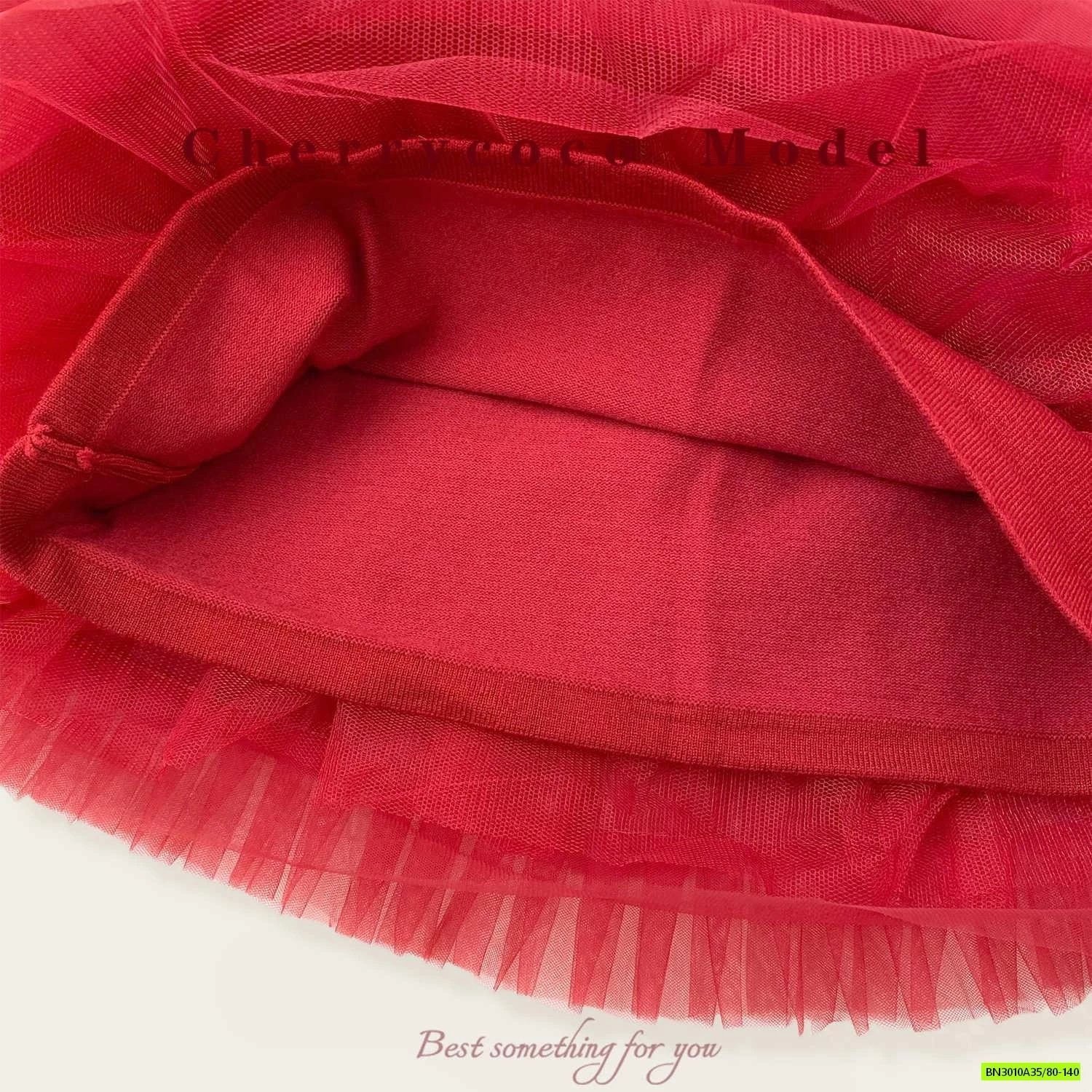 ĐẦM LEN TUTU ĐỎ CHERRYCOCO