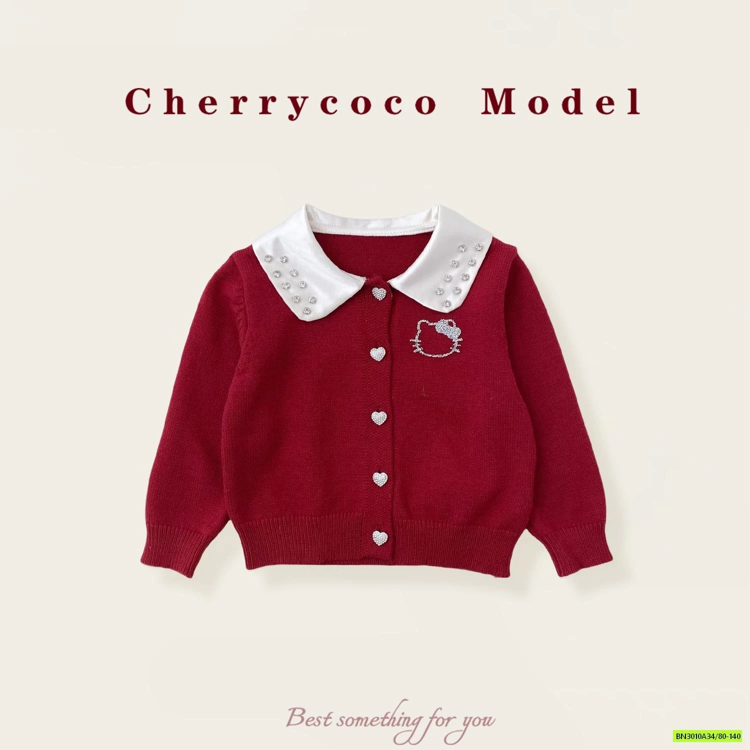 CARDIGAN+CV BLING CHERRYCOCO