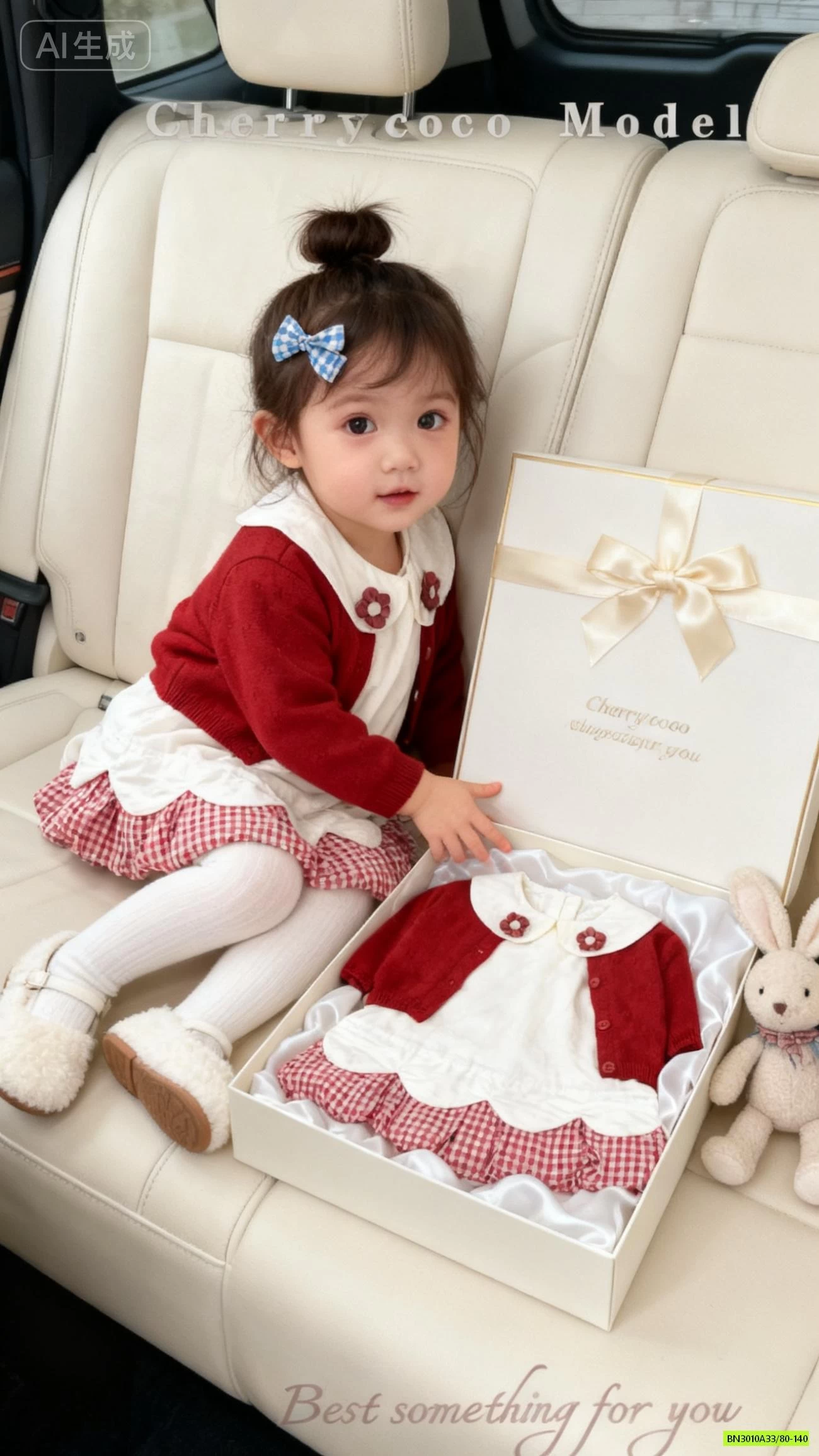 SÉT VÁY+CARDIGAN ĐỎ CHERRYCOCO