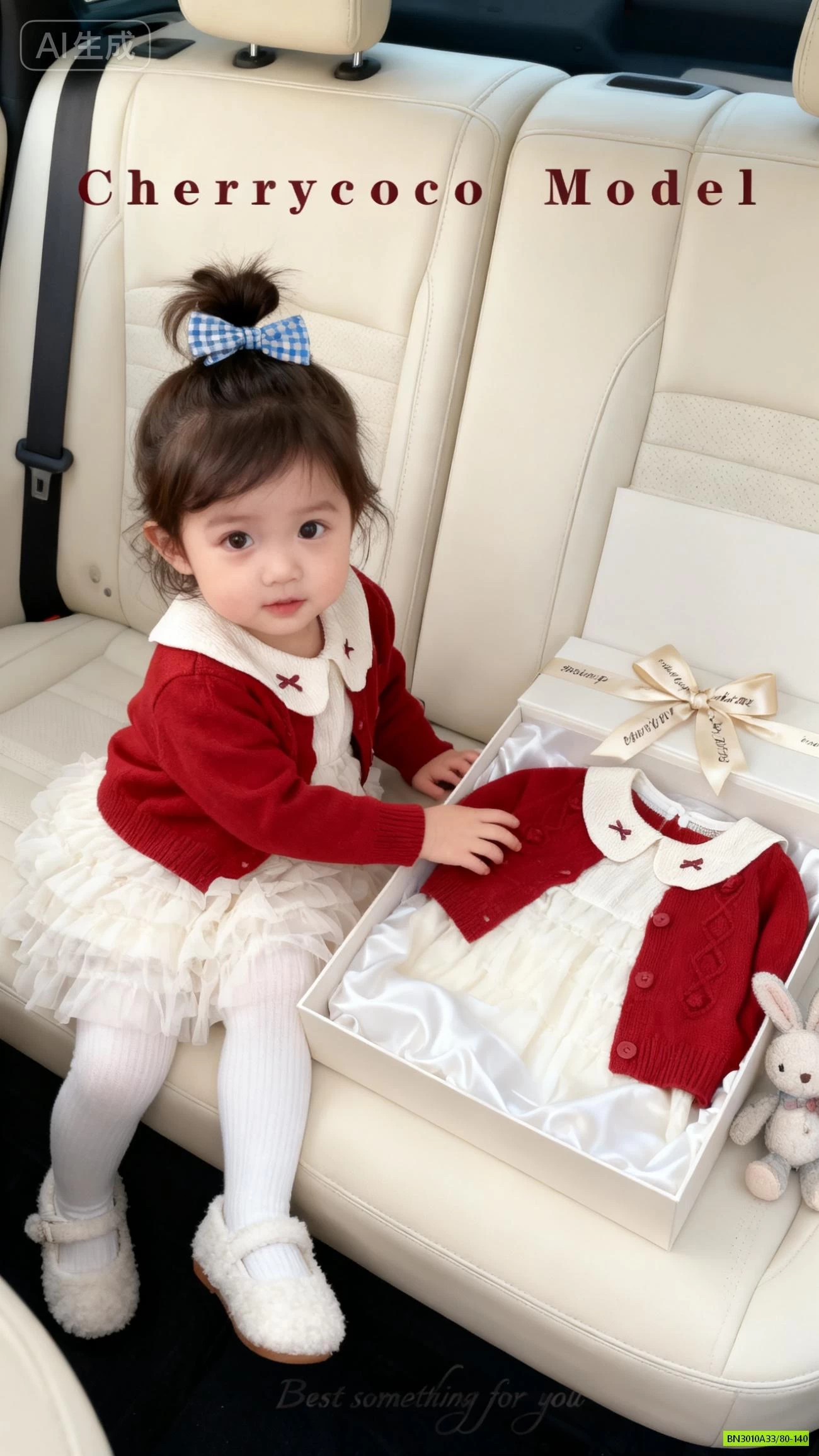 SÉT VÁY+CARDIGAN ĐỎ CHERRYCOCO